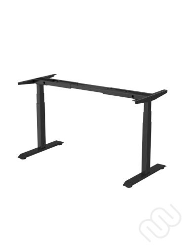 InspiDesk Expert Állítható Asztalláb - Fekete