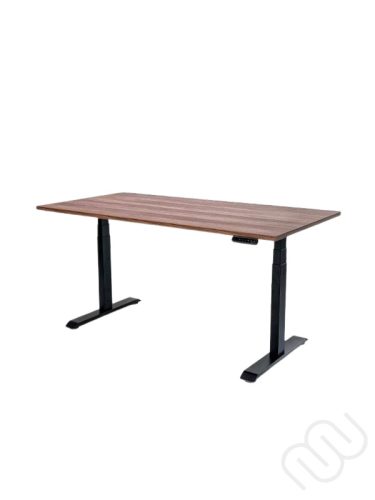 InspiDesk Expert Állítható Magasságú Asztal – Dió 138x80 cm lappal 