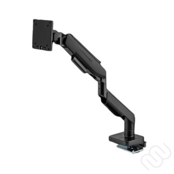   Monitor tartó, nagy teherbírású, 1 db monitorhoz 17”-49”, fekete