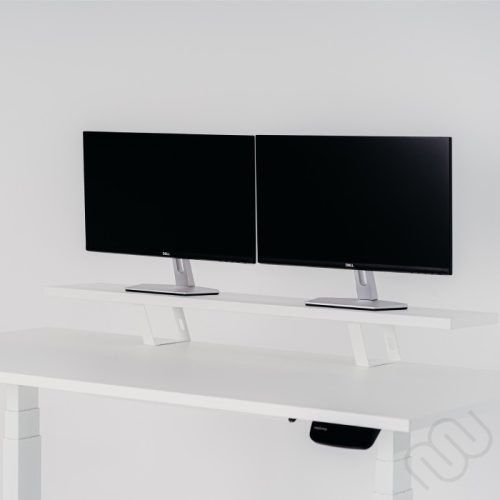 Inspidesk monitor állvány - Fehér / 65x24 cm