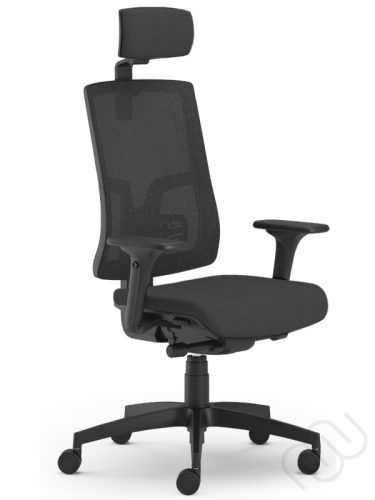 ErgoNet irodai szék / Fekete