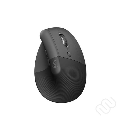 Logitech Lift vertikális ergonomikus egér, grafitszürke