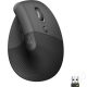 Logitech Lift vertikális ergonomikus vezeték nélküli optikai egér, grafitszürke