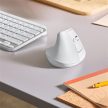 Logitech Lift vertikális ergonomikus egér, fehér