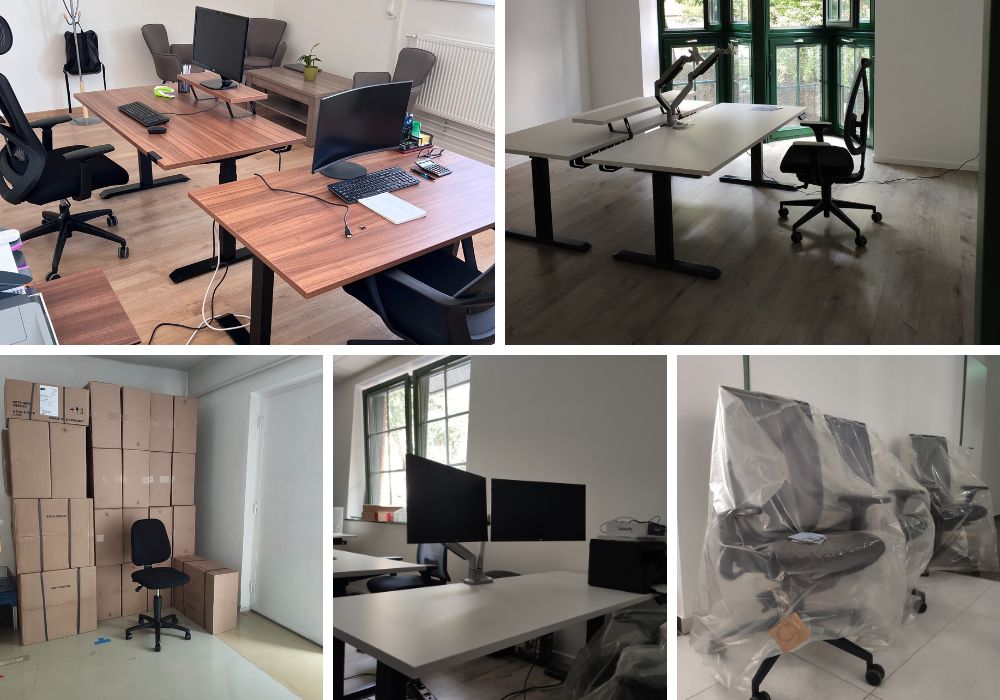 Irodai szék és irodai asztal projektjeink cégeknek
